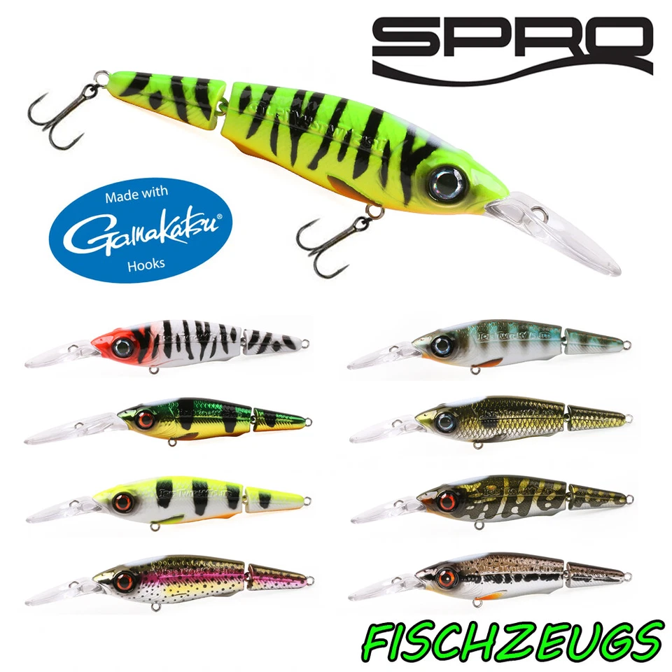 Spro Wobbler Iris Twitchy JTD HL 7,5cm 8,5g zweiteiliger Twitchbait Kunstköder - Bild 1 von 1