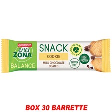 Enerzona Snack Balance 40 30 30 Barretta Proteica Box 30 X 33 gr gusto Cookie