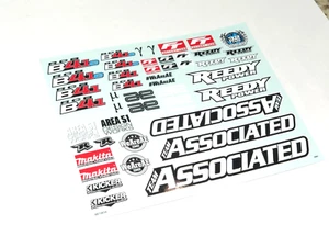 CALCOMANÍAS PARA BUGGY ASC80949 TEAM ASSOCIATED RC8B4.1 - Imagen 1 de 1