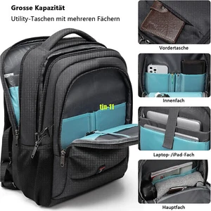 Schultasche Schulrucksack Junge Mädchen Schulranzen Schule Backpack Rucksack 18" - Bild 1 von 13