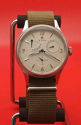 Gaviota 1963, 40 mm automático con cristal de zafiro, envío a EE. UU. Foto 1 de 4