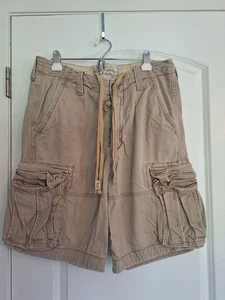 Y2K Abercrombie & Fitch Cargo Shorts Size 34 - Picture 1 of 4