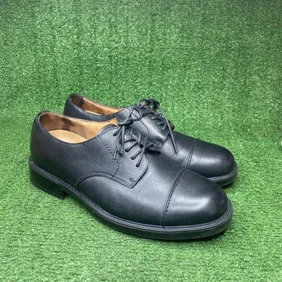 Мужские туфли Thom McAnn Signature размер 9,5 Oxford черный верх лицевая кожа - Изображение 1 из 4