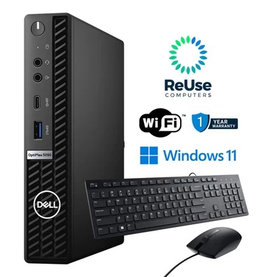 Dell OptiPlex 5090 Micro, Intel 11th Gen CPU, Up To 32GB DDR4, Up To 1TB NVMe - Image 1 of 4