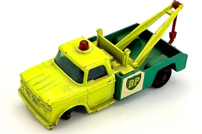 Lesney Matchbox - Camión de demolición Dodge BP - Falta rueda delantera - #13 Foto 1 de 4