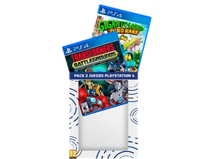 PS4 Pack 2 juegos: Gigantosaurus Dino Kart + Transformers: Battlegrounds - Imagen 1 de 5