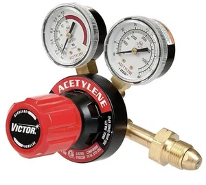 VICTOR G SERIES REGULATOR G350-15-510 HEAVY DUTY ACETYLEN P/N 0781-9420 - Bild 1 von 4