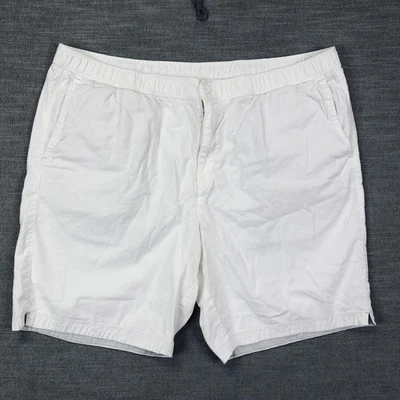 Tommy Bahama Pantalones Cortos Para Hombres 2XL Blanco Mezcla de Lino Cintura Elástica Cordón Informal Foto 1 de 4