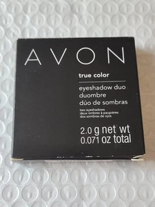 Avon True Color Eyeshadow duo - Grey Matters & Zone Grise New Nos F-72 - Picture 1 of 7