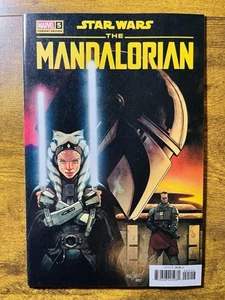 STAR WARS THE MANDALORIAN 5 NM/NM+ 1:25 MARQUEZ INCENTIVE VARIANT MARVEL 2023 - Picture 1 of 2