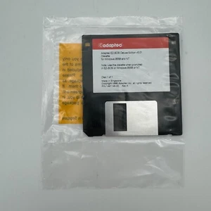 Adaptec EZ-SCSI EZSCSI Deluxe Edition v5.01 Floppy Disc New - Picture 1 of 3