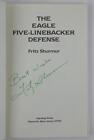 Fritz Shurmur Eagle 5-Linebacker Défense signé livre dédicacé emballeurs Rams