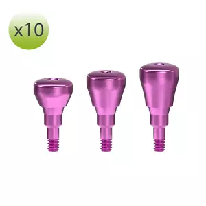 x 10 Healing Abutment Cap MegaGen BlueDiamond RC compatible - Picture 1 of 1
