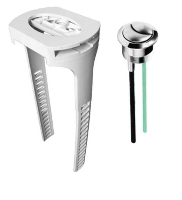 Geberit Ideal Standard Impulse 250 Toilet Dual flush Button  + Bridge Bracket - Image 1 of 3