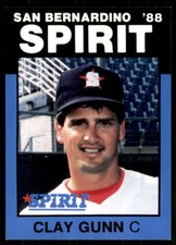 1988 Best San Bernardino Spirit Clay Gunn San Bernardino Spirit #18