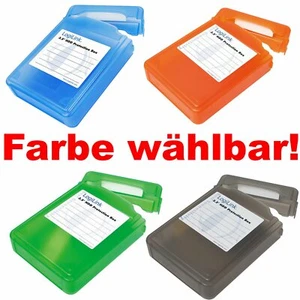 3.5 ZOLL 3,5" FESTPLATTENHÜLLE TRANSPORT AUFBEWAHRUNG FESTPLATTE HDD-BOX CASE - Bild 1 von 13