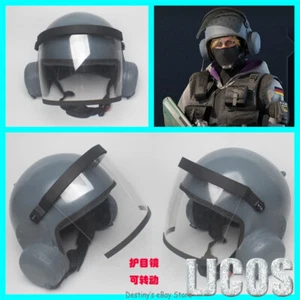 Rainbow Six IQ Monika Weiss Mask Helmet Head Protector ABS Cosplay Props Gift - Picture 1 of 1