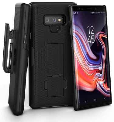 Capa de cinto encapsulada para Galaxy Note 9, combo coldre DuraClip Series slim fit - Imagem 1 de 4