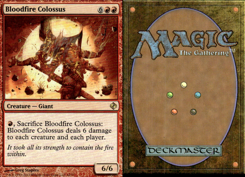 Magic the Gathering -MTG- Bloodfire Colossus  - Image 1 of 1