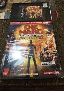 Die Hard Trilogy 2 Viva Las Vegas Sony PlayStation 1 With Strategy Guide New