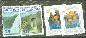 Micronesia #179-180, #184-185 Mint Never Hinged (SCV=$4.25) - Picture 1 of 1