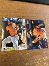 ABRAHAM TORO RC 2020 Stadium Club #6 & Topps Opening Day #55 Astros Cards (x)