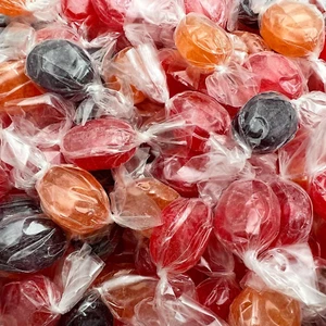Assorted Fruit Drops Hard Candy - 2 Pound Bulk Pack (About 180 Count) - Orange, - Picture 1 of 12