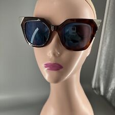 Fendi Smoke Cat Eye Ladies Sunglasses FE40018I 01A 54 192337096730 -  Sunglasses - Jomashop