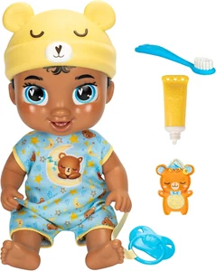 Baby Alive Lil Dreamer Snoozer Bear Sleepy Boy Baby Doll Set, Pelo Negro, Divertido Sl - Imagen 1 de 12