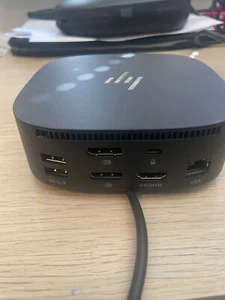 HP G5 USB-C Docking Station - Black (5TW10UT#ABA) - Afbeelding 1 van 2