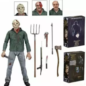 FRIDAY THE 13TH PART 3 3D JASON VOORHEES ULTIMATE ACTION FIGURE MODEL STATUE TOY - Picture 1 of 9