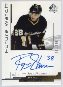 * 2006-07 SP Authentic (Future Watch) #161 - RYAN SHANNON (231/999) - Bild 1 von 2