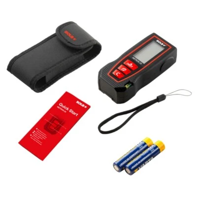 Sola Laser Entfernungsmesser METRON 20 20m Messbereich mit Gürteltasche 71024501 - Bild 1 von 4