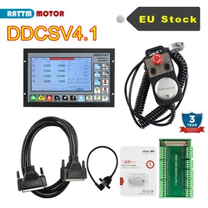 Système de contrôleur de mouvement hors ligne CNC 4 axes 24 V DDCSV4.1 + 100 impulsions MPG volant à main - Photo 1/13
