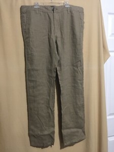 Pantalones Hombre | C\u0026A Chino - Regular Fit - Mezcla De Lino Beis \u003c  Taiphotographer