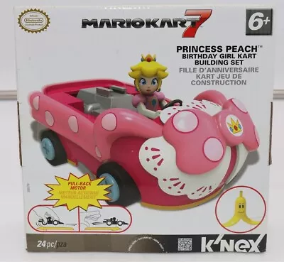 KNEX Mario Kart 7 принцесса персик день рождения девочка карт строительный набор Nintendo - новый  - Изображение 1 из 4