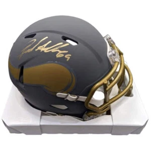 Jared Allen handsignierter Minnesota Vikings Slate Mini Helm Beckett signed Auto - Bild 1 von 2