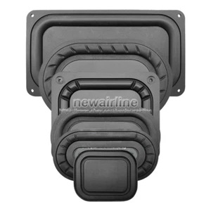 2 Stück Lautsprecher Passiv Radiator Zusatz Bass Woofer Gummi Vibrationsplatte #2 - Bild 1 von 11