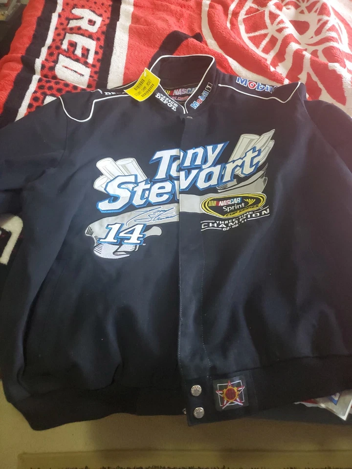 Chaqueta de carreras Tony Stewart NASCAR JH Design 2011 Champion para hombre XXL 2XL Sprint  Foto 1 de 4