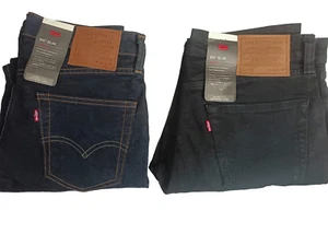 511 SLIM FIT JEANS BLACK AND BLUE - Picture 1 of 7