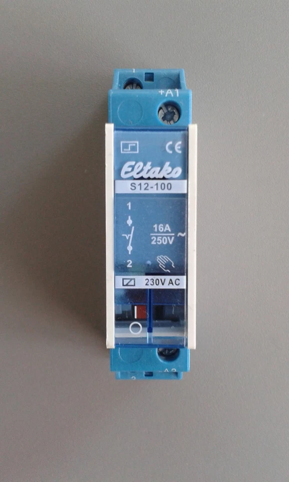 Eltako Elektromechanischer Stromstossschalter S12-100-230V