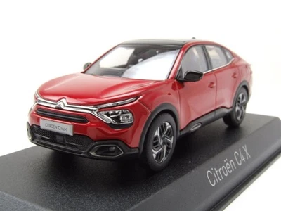 Citroen C4 X 2023 Elixir Rosso Metallico Modellino Auto 1:43 Norev - Immagine 1 di 4