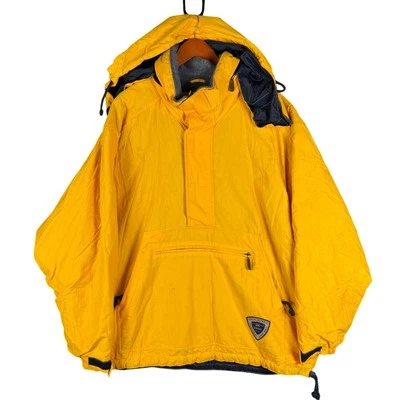 Chaqueta Anorak Grande Abercrombie and Fitch Extremo Estado Impermeable Repelente al Agua Foto 1 de 4
