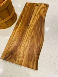 Authentisches rechteckiges Servierbrett aus Holz - Schwelle 16 x 7" einfach schön - Bild 1 von 1