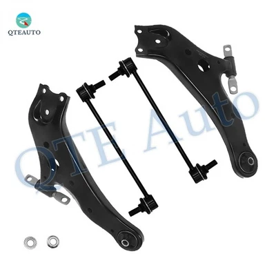 Juego de 4 brazos de control inferiores delanteros rótula-barra estabilizadora enlace a Toyota Venza 2009-2015 Foto 1 de 4