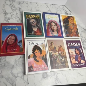 Guideposts Women of the Bible Lot of 7 Christian Books Sarah Hannah Naomi Dinah - Picture 1 of 8