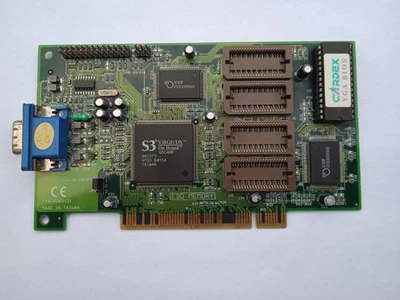 S3 ViRGE_DX (86c375) (Cardexpert) PCI 2Mb (Mosel Vitelec)- Vintage Graphics Card - image 1 of 4
