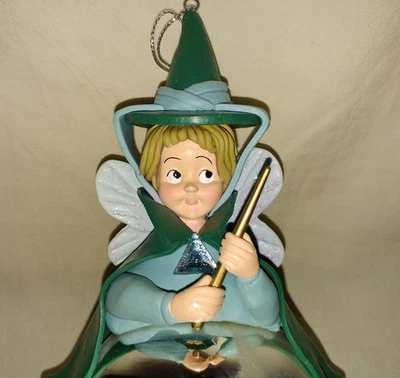 DE COLECCIÓN WALT DISNEY BELLEZA DURMIENTE HADA MADRINA FAUNA ADORNO DE NAVIDAD 7" DE ALTO Foto 1 de 4