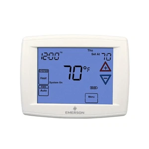 EMERSON 1F95-1291 Low Volt Prog Tstat Heat/Cool,20-30V AC 2UPG8 - Picture 1 of 1