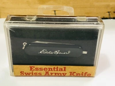 RETIRED WENGER EDDIE BAUER LIMITED old Box 65MM Pocket Knife MULTI TOOL SAK Neve - Image 1 of 4